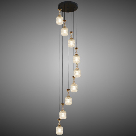 Каскадная люстра Reluce 02003-0.9-09 WH