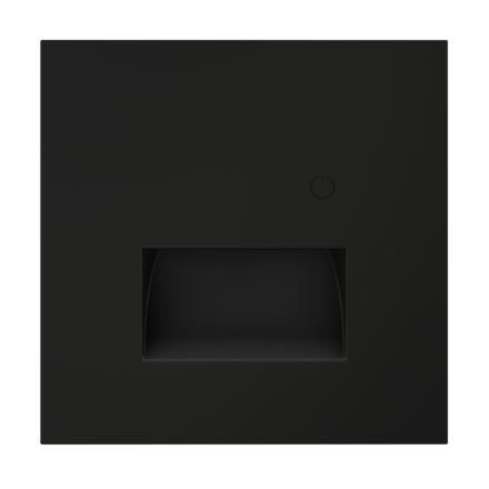 Накладка для подсветки светодиодной с датчиком Voltum S70 (черный матовый) VLS002408