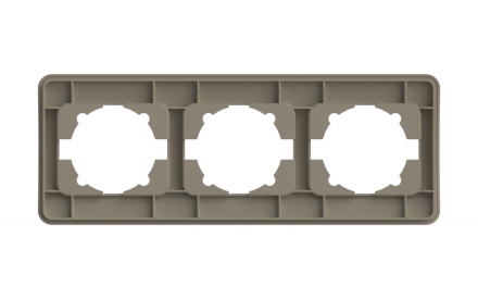 Рамка трехместная ELBI Jazz 508-000300-227