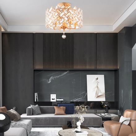 Потолочная люстра Arte Milano Sorrento 377019/5/50/390 GD