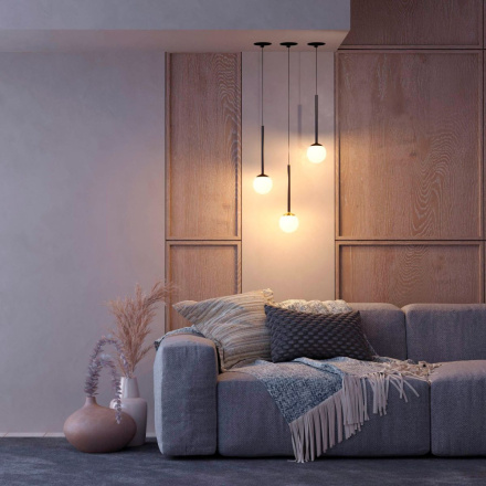 Подвесной светильник Arlight SP-BEADS-HANG-BUILT-T-R100-8W Warm3000 (BK, 180 deg, 230V) 056419