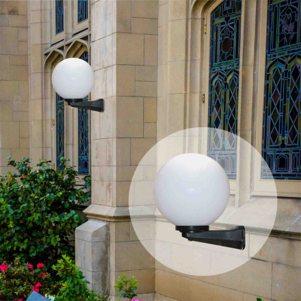 Уличный настенный светильник Apeyron с датчиком движения НБУ21-60-201