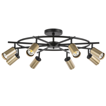 Люстра на штанге Lightstar Rullo LR718408 (571718+214440-8)