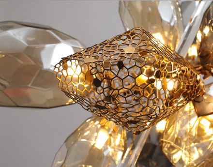 Настенный светильник DeLight Collection Britannica 8898W gold/smoky