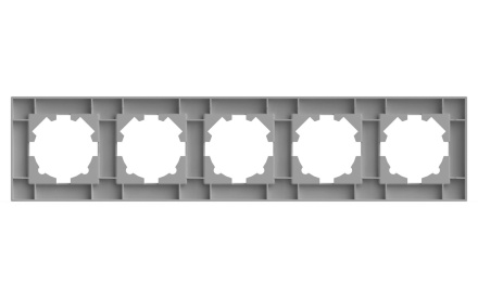 Рамка пятиместная ELBI Vega 510-015600-250