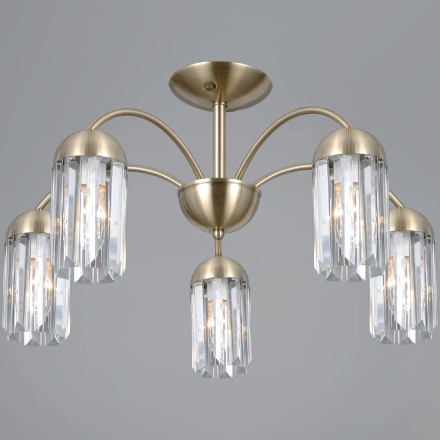 Люстра на штанге Illumico IL0599-5CSQ-24 AB LYRA