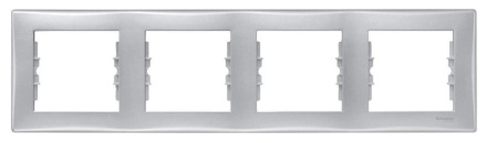 Рамка 4-постовая Schneider Electric Sedna SDN5800760