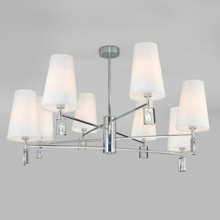 Люстра на штанге Eurosvet Milazzo 60137/8 хром a060126