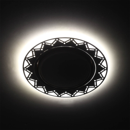 Встраиваемый светильник ЭРА DK LD27 WH/BK Б0037389