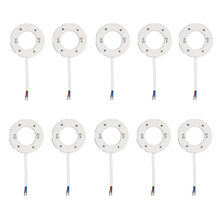 Патрон (10 шт.) Uniel ULH-GX53-Plastic-10cm SET10 POLYBAG UL-00012957