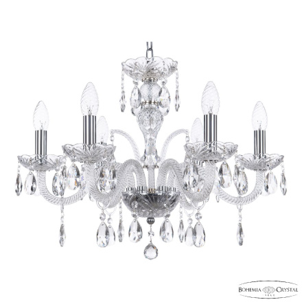 Подвесная люстра Bohemia Ivele Crystal 118/6/195 Ni