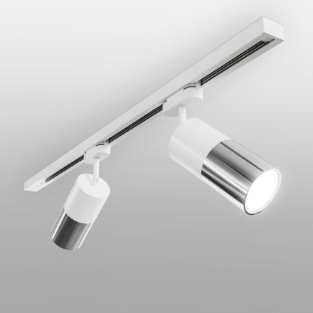 Трековый светильник Elektrostandard LTB27 / Avantag Белый матовый/хром 6W 4200K 4690389146275
