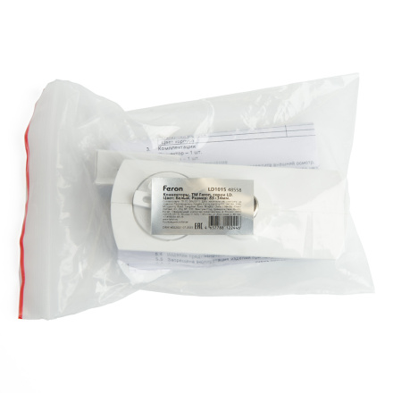 Коннектор для трековых светильников Feron LD1015 48558