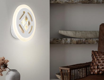 Настенный светодиодный светильник Ambrella Light Acrylica Ice FA2955