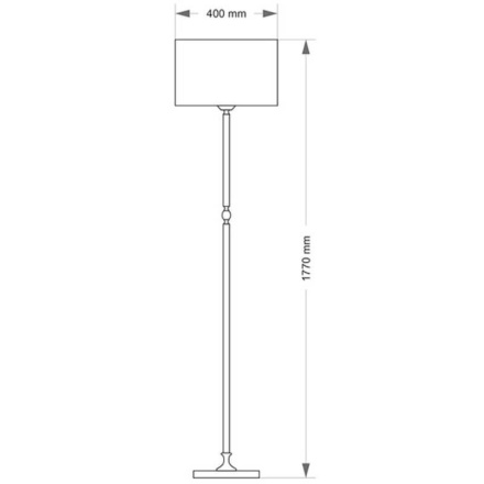 Торшер Kutek Mood Bolt BOL-LS-1 (N)