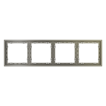 Рамка на 4 поста Voltum S70 VLS100404 (шелк)