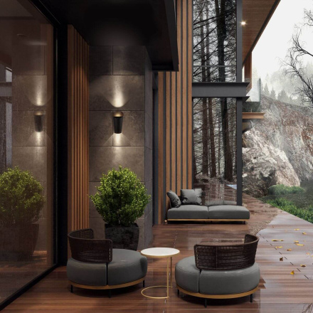 Уличный настенный светильник Elektrostandard 1539 TECHNO LED 4690389172526