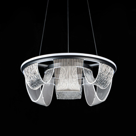 Подвесной светильник LED4U L7706-460 BK