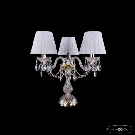 Настольная лампа Bohemia Ivele Crystal 1406L/3/141-39 G SH13-160