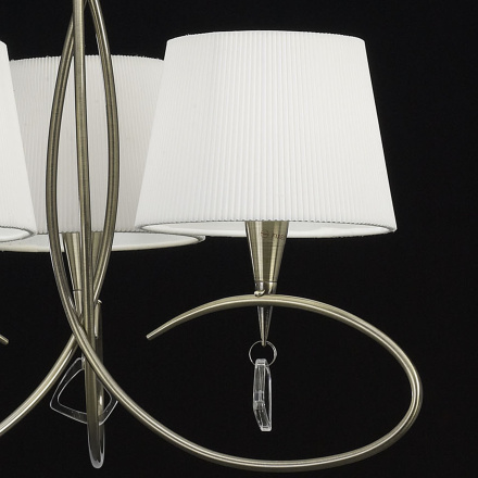 Подвесная люстра Mantra Mara Antique Brass 1620