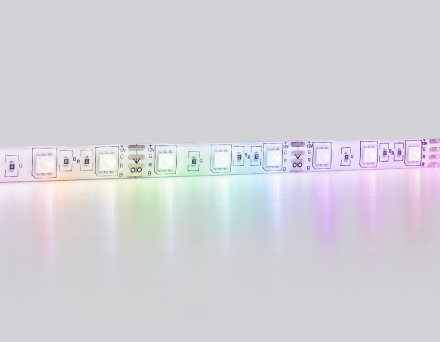 Светодиодная лента Ambrella Light LED Strip 12В 5050 14,4Вт/м RGB 5м IP65 GS2502