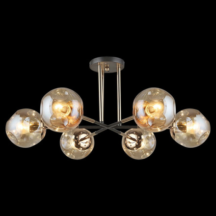 Люстра на штанге Reluce 05014-0.3-06 COFFEE+FGD