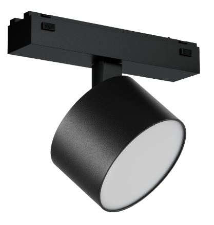 Трековый магнитный светильник iLedex Vision 4825-047-D90-10W-110DG-4000K-BK