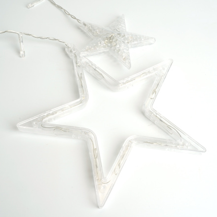 Светодиодная гирлянда бахрома Звезды Feron CL29 48614