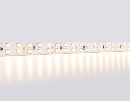 Светодиодная лента двухрядная Ambrella Light LED Strip 24В 2835 20Вт/м 3000K 5м IP20 GS3601