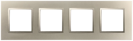Рамка для розеток и выключателей на 4 поста Эра 14-5014-04 Б0060589