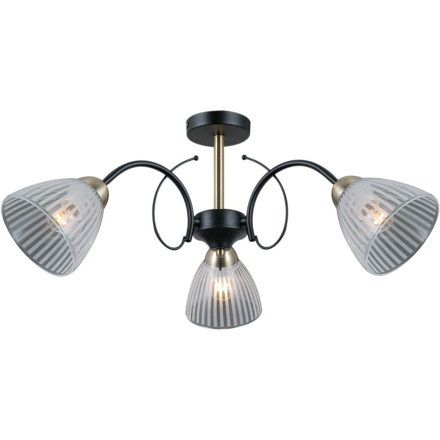 Люстра на штанге Illumico IL0198-3CSQ-79 BK AB