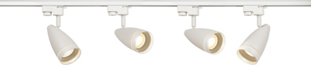 Комплект трековых однофазных светильников (4 шт.) Эра TR49-SET-4-1 WH Б0069389