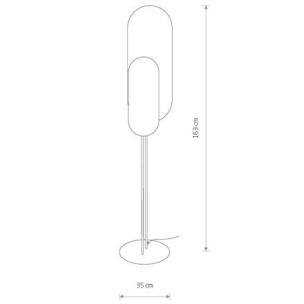 Торшер Nowodvorski Wheel Lux 7646